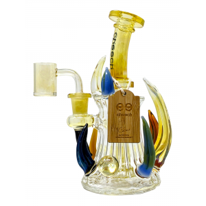 Cheech - 7" "Don't Be A Thorn On My Bong" Shower Head Perc Water Pipe - [CH-180]
